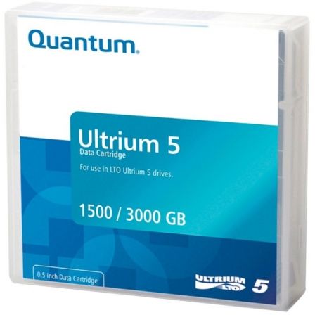 Quantum Ultrium 5 LTO-5 MR-L5MQN-01 Cinta de datos virgen 1.5 TB nativos 3 TB comprimidos